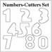 Tin Cutter Set    Numbers 